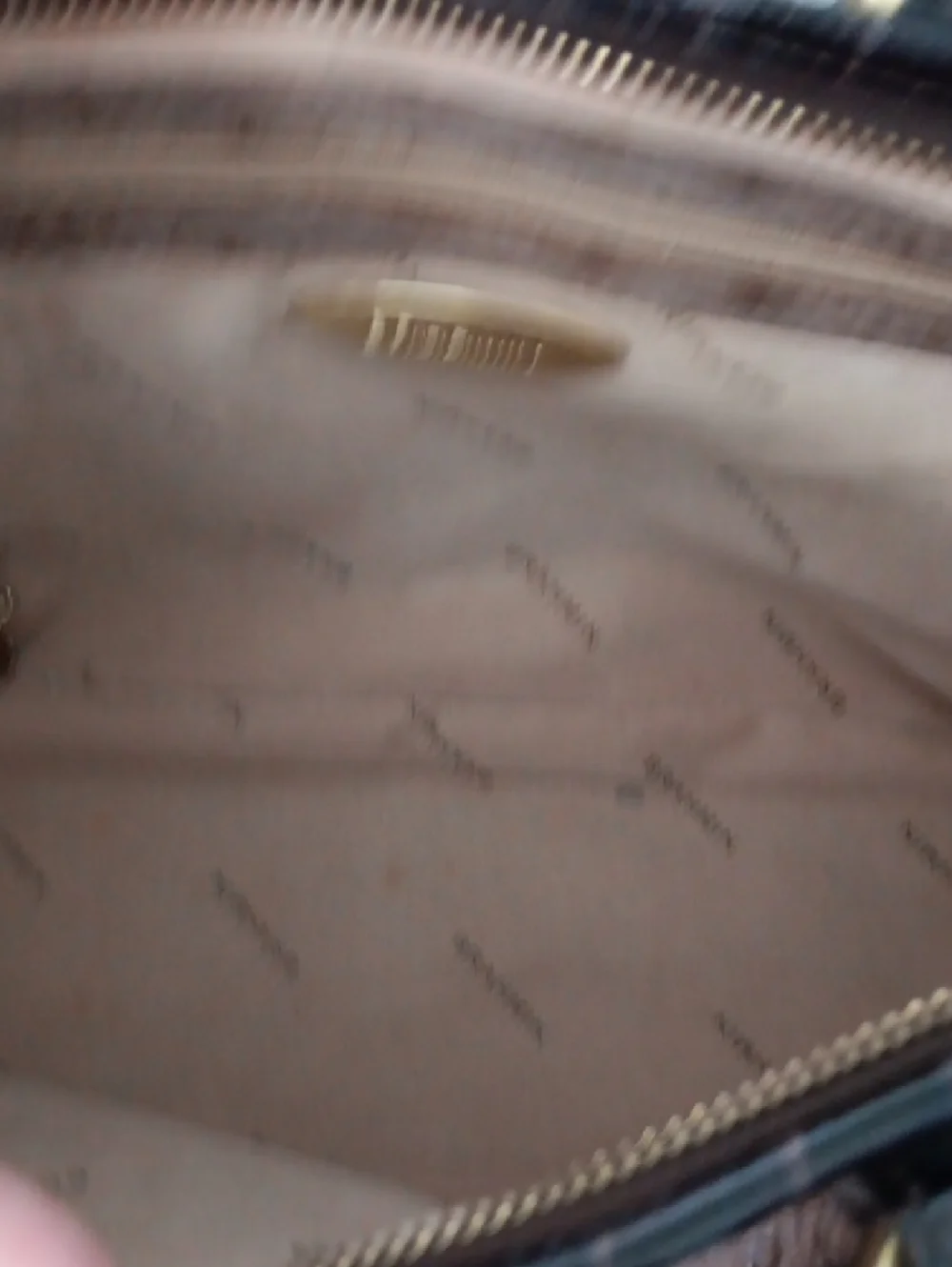 Brahmin Brown and Black Croc-Embossed Leather Satchel with Tassel - Picture 10 of 11